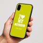 כיסוי בעיצוב אישי עם השם שלך לדגם - Nothing Phone (1) בעיצוב אוהבת את החבר שלי