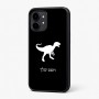 כיסוי בעיצוב אישי עם השם שלך לדגם - Nothing Phone (2) בעיצוב דינוזאור
