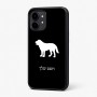 כיסוי בעיצוב אישי עם השם שלך לדגם - Nothing Phone (2) בעיצוב כלב