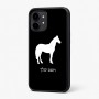 כיסוי בעיצוב אישי עם השם שלך לדגם - Nothing Phone (2) בעיצוב סוס