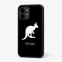 כיסוי בעיצוב אישי עם השם שלך לדגם - Nothing Phone (2) בעיצוב קנגורו