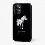כיסוי בעיצוב אישי עם השם שלך לדגם - Nothing Phone (2) בעיצוב זברה