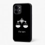כיסוי בעיצוב אישי עם השם שלך לדגם - Nothing Phone (2) בעיצוב מזלות - מאזניים