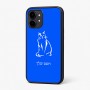 כיסוי בעיצוב אישי עם השם שלך לדגם - Nothing Phone (2) בעיצוב חתול