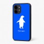 כיסוי בעיצוב אישי עם השם שלך לדגם - Nothing Phone (2) בעיצוב פינגווין