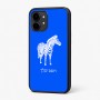 כיסוי בעיצוב אישי עם השם שלך לדגם - Nothing Phone (2) בעיצוב זברה