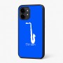 כיסוי בעיצוב אישי עם השם שלך לדגם - Nothing Phone (2) בעיצוב סקסופון