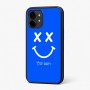 כיסוי בעיצוב אישי עם השם שלך לדגם - Nothing Phone (2) בעיצוב סמיילי