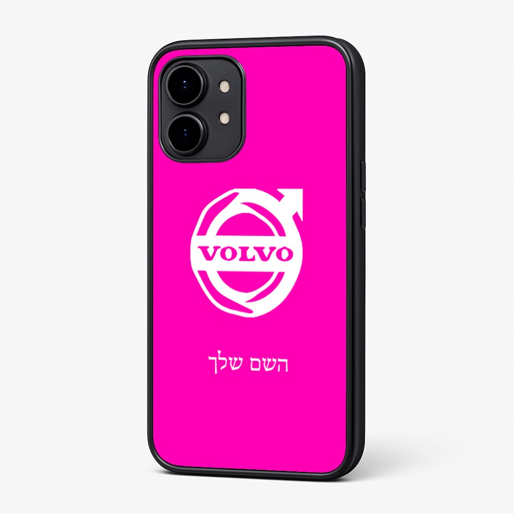 כיסוי בעיצוב אישי עם השם שלך לדגם - Nothing Phone (2) בעיצוב וולוו