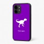 כיסוי בעיצוב אישי עם השם שלך לדגם - Nothing Phone (2) בעיצוב דינוזאור