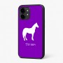 כיסוי בעיצוב אישי עם השם שלך לדגם - Nothing Phone (2) בעיצוב סוס