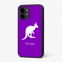 כיסוי בעיצוב אישי עם השם שלך לדגם - Nothing Phone (2) בעיצוב קנגורו