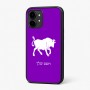 כיסוי בעיצוב אישי עם השם שלך לדגם - Nothing Phone (2) בעיצוב מזלות - שור