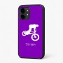 כיסוי בעיצוב אישי עם השם שלך לדגם - Nothing Phone (2) בעיצוב רוכב אופניים