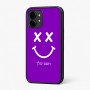 כיסוי בעיצוב אישי עם השם שלך לדגם - Nothing Phone (2) בעיצוב סמיילי