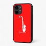 כיסוי בעיצוב אישי עם השם שלך לדגם - Nothing Phone (2) בעיצוב סקסופון