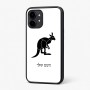 כיסוי בעיצוב אישי עם השם שלך לדגם - Nothing Phone (2) בעיצוב קנגורו