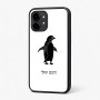 כיסוי בעיצוב אישי עם השם שלך לדגם - Nothing Phone (2) בעיצוב פינגווין