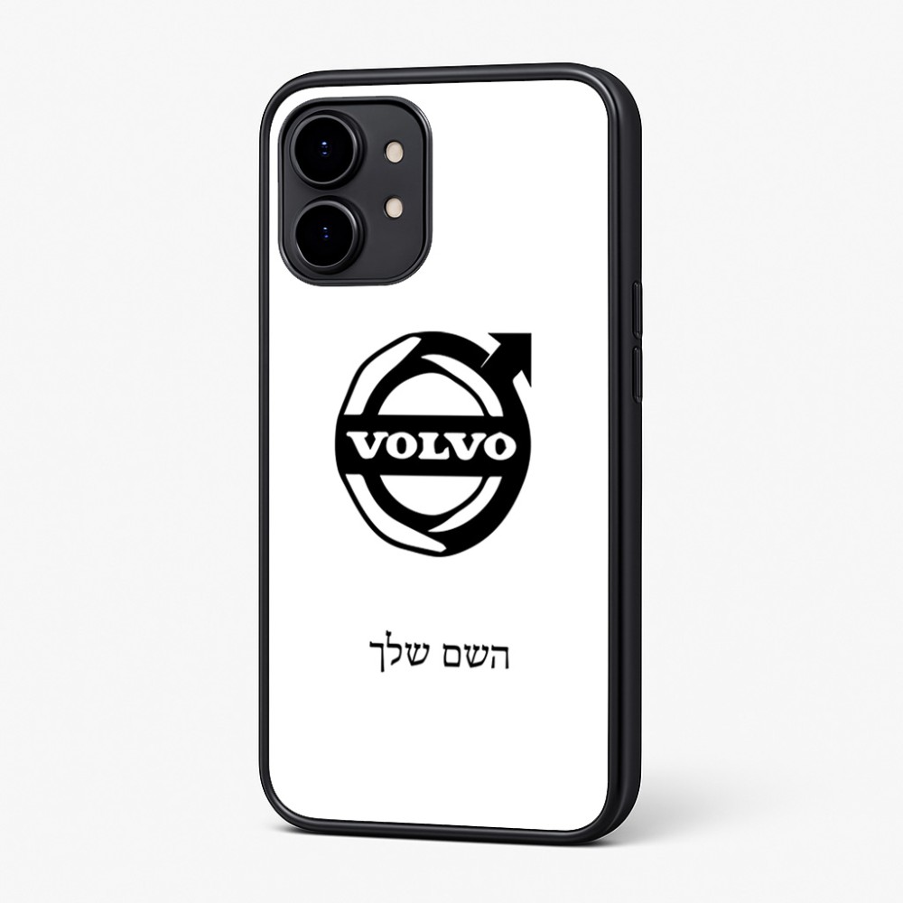 כיסוי בעיצוב אישי עם השם שלך לדגם - Nothing Phone (2) בעיצוב וולוו