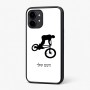 כיסוי בעיצוב אישי עם השם שלך לדגם - Nothing Phone (2) בעיצוב רוכב אופניים