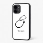כיסוי בעיצוב אישי עם השם שלך לדגם - Nothing Phone (2) בעיצוב סטטוסקופ רופא