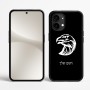 כיסוי בעיצוב אישי עם השם שלך לדגם - Nothing Phone (2) בעיצוב ראש נשר