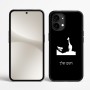 כיסוי בעיצוב אישי עם השם שלך לדגם - Nothing Phone (2) בעיצוב ג'ירפה באפריקה
