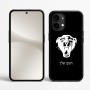 כיסוי בעיצוב אישי עם השם שלך לדגם - Nothing Phone (2) בעיצוב פני פנטרה