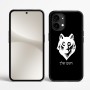 כיסוי בעיצוב אישי עם השם שלך לדגם - Nothing Phone (2) בעיצוב זאב