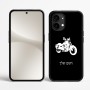 כיסוי בעיצוב אישי עם השם שלך לדגם - Nothing Phone (2) בעיצוב הארלי-דיווידסון