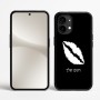 כיסוי בעיצוב אישי עם השם שלך לדגם - Nothing Phone (2) בעיצוב שפתיים - נשיקה