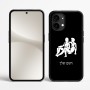 כיסוי בעיצוב אישי עם השם שלך לדגם - Nothing Phone (2) בעיצוב מזלות - תאומים