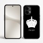 כיסוי בעיצוב אישי עם השם שלך לדגם - Nothing Phone (2) בעיצוב כתר מלכותי