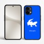 כיסוי בעיצוב אישי עם השם שלך לדגם - Nothing Phone (2) בעיצוב תנין