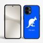 כיסוי בעיצוב אישי עם השם שלך לדגם - Nothing Phone (2) בעיצוב קנגורו