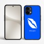 כיסוי בעיצוב אישי עם השם שלך לדגם - Nothing Phone (2) בעיצוב שפתיים - נשיקה