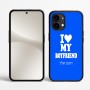 כיסוי בעיצוב אישי עם השם שלך לדגם - Nothing Phone (2) בעיצוב אוהבת את החבר שלי