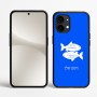 כיסוי בעיצוב אישי עם השם שלך לדגם - Nothing Phone (2) בעיצוב מזלות - דגים