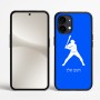 כיסוי בעיצוב אישי עם השם שלך לדגם - Nothing Phone (2) בעיצוב שחקן בייסבול
