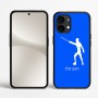 כיסוי בעיצוב אישי עם השם שלך לדגם - Nothing Phone (2) בעיצוב לוחם סייף