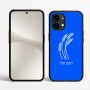 כיסוי בעיצוב אישי עם השם שלך לדגם - Nothing Phone (2) בעיצוב חיטה גלית זהב