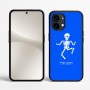 כיסוי בעיצוב אישי עם השם שלך לדגם - Nothing Phone (2) בעיצוב סקלטון