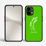 כיסוי בעיצוב אישי עם השם שלך לדגם - Nothing Phone (2) בעיצוב חיטה גלית זהב