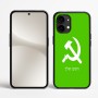 כיסוי בעיצוב אישי עם השם שלך לדגם - Nothing Phone (2) בעיצוב פטיש ומגל