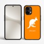 כיסוי בעיצוב אישי עם השם שלך לדגם - Nothing Phone (2) בעיצוב קנגורו