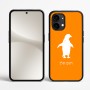 כיסוי בעיצוב אישי עם השם שלך לדגם - Nothing Phone (2) בעיצוב פינגווין