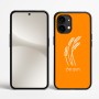 כיסוי בעיצוב אישי עם השם שלך לדגם - Nothing Phone (2) בעיצוב חיטה גלית זהב