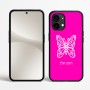 כיסוי בעיצוב אישי עם השם שלך לדגם - Nothing Phone (2) בעיצוב פרפר