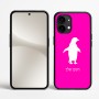 כיסוי בעיצוב אישי עם השם שלך לדגם - Nothing Phone (2) בעיצוב פינגווין