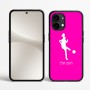 כיסוי בעיצוב אישי עם השם שלך לדגם - Nothing Phone (2) בעיצוב שחקנית כדורגל - אישה